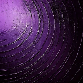 Metallic Purple Rings Abstract