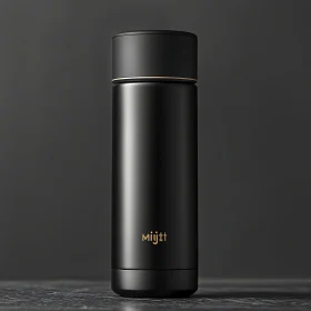 Sophisticated Black Water Bottle