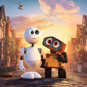 Robots Friendship in the City