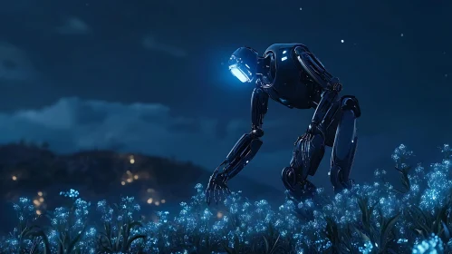 Night Bloom Robot