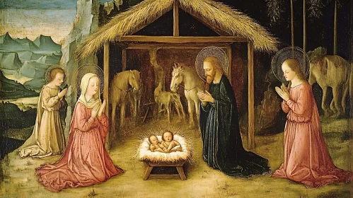 The Holy Nativity Scene