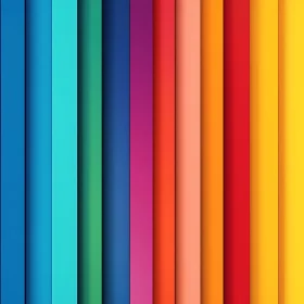 Spectrum of Colorful Vertical Stripes