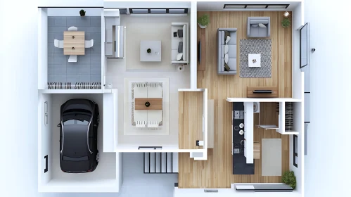 Apartment Interior Layout