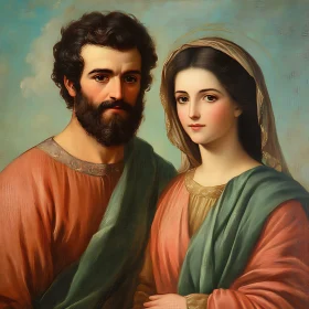 Timeless Religious Couple Portrait