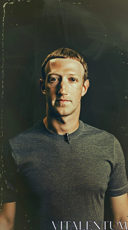 AI ART Mark Zuckerberg: The Face of Innovation