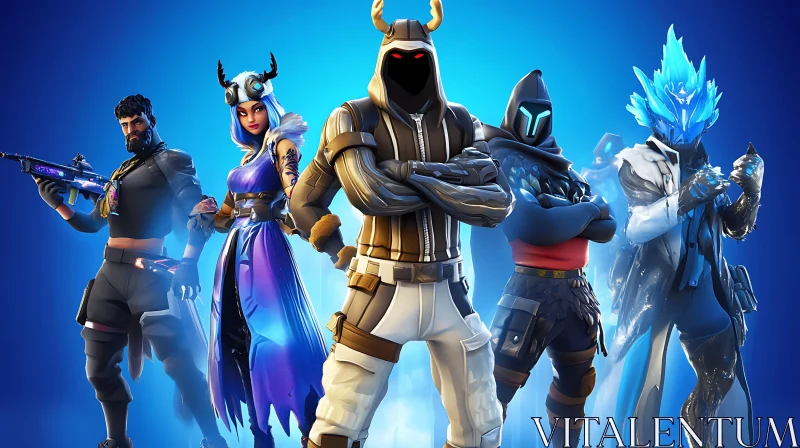 Fortnite Squad Assembled AI Image