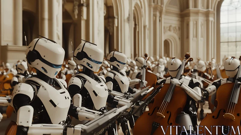 AI Musicians: Cellos in Concert AI Image