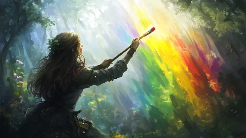 Forest Painter of Light and Color