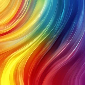 Flowing Colors Abstract Design