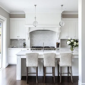 Bright and Clean Kitchen Interior