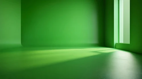 Emerald Void: A Study in Green and Light