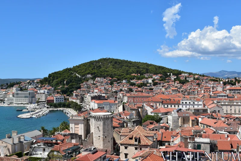 Breathtaking Views of Split's Coastal Architecture Free Stock Photo