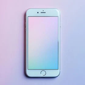 Mobile Device with Pastel Screen