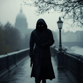 Mysterious Hooded Figure