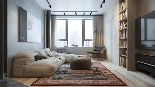 Cozy Apartment Interior with Modern Decor