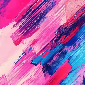 Bold Brushstroke Abstract