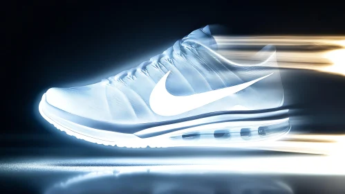 Motion Blur Nike Shoe