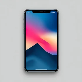 Mobile Phone with Gradient Screen