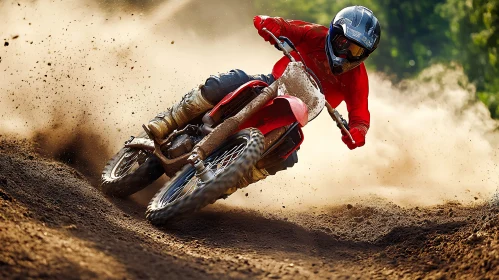 Red Dirt Bike Racing