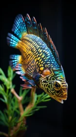 Tropical Fish in Junglecore Setting: An Artistic Exploration