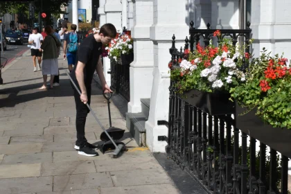 Urban Sidewalk Cleanup