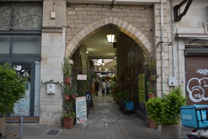 Historic Cyprus Market Entrance