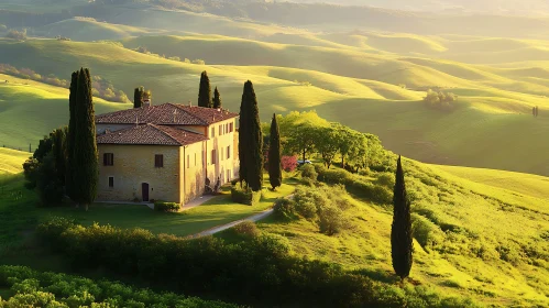 Scenic Italian Countryside Home