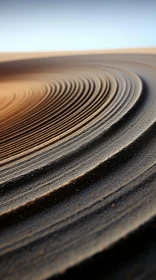 Abstract Sand Patterns: An Industrial Material Showcase