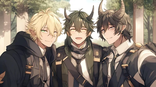 Horned Anime Characters United