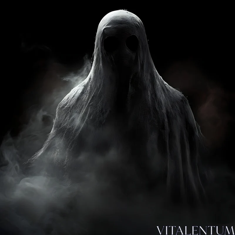 Specter of the Void: A Ghostly Image AI Image