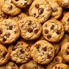 Freshly Baked Chocolate Chip Cookies