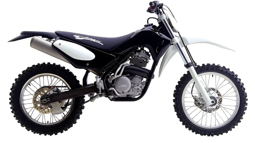 Monochrome Motorcycle: An Off-Roading Dream