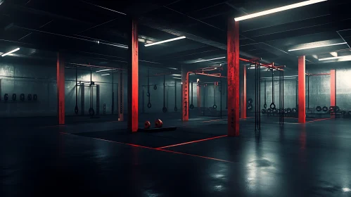 Red Gym: A Place for Hardcore Workouts