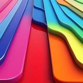 Abstract Color Spectrum