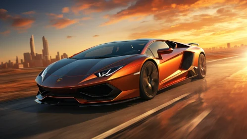 Lamborghini Wallpaper: A Journey Under Expansive Skies