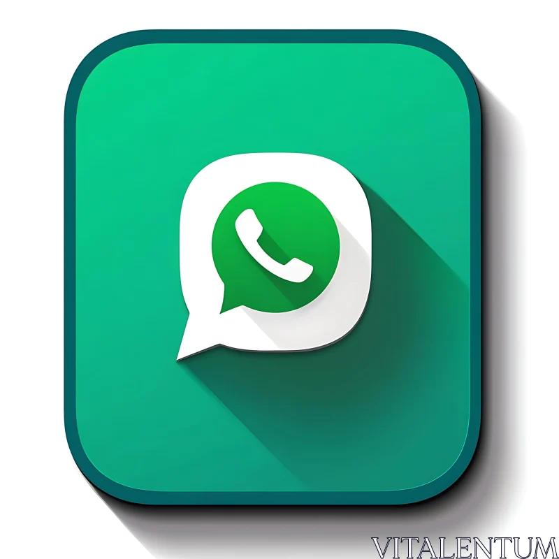Green Communication App Icon