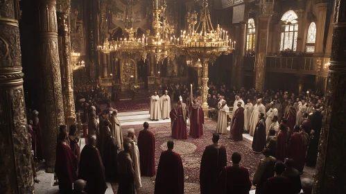 Ornate Church Ceremony