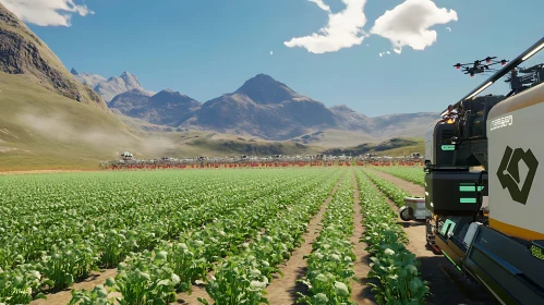 Automated Farming in Mountainous Terrain