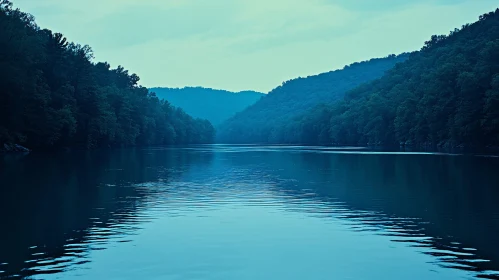 Tranquil River Landscape