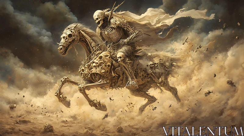 Macabre Horseman of the Apocalypse