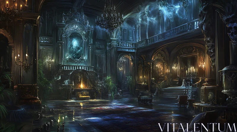 Eerie Grandeur: Gothic Interior Design
