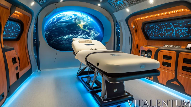 Space Age Spa: Earth View Massage Room