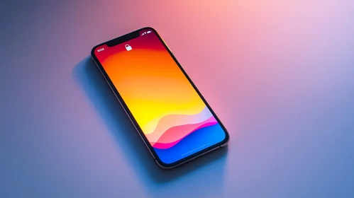 Colorful Smartphone Display
