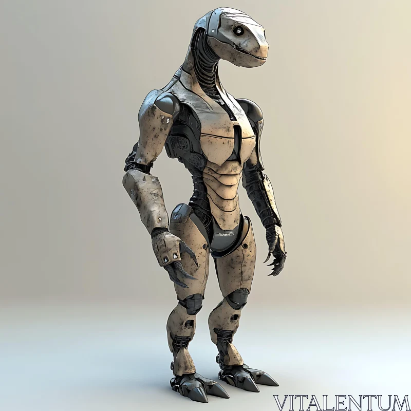 Reptilian Design Cyborg