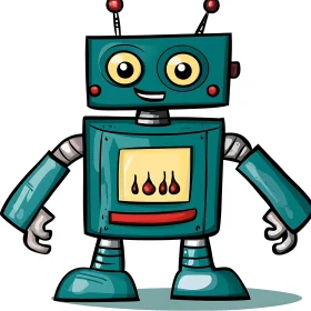 Playful Robot Character Design