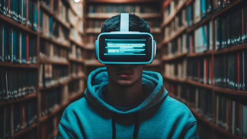 Virtual Reality Library Experience