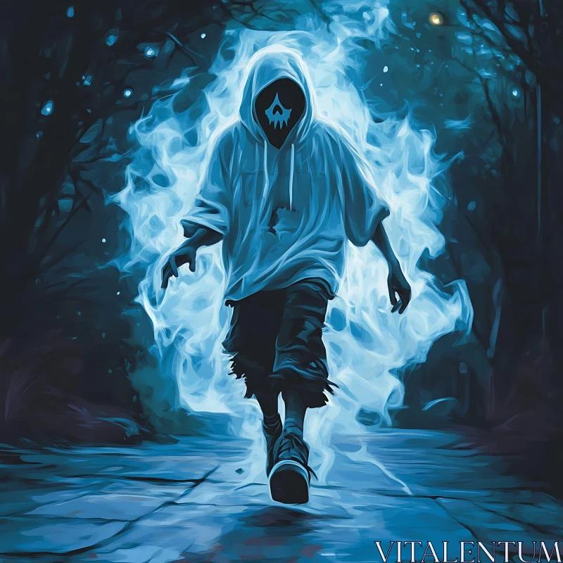Spectral Apparition in the Shadowed Woods