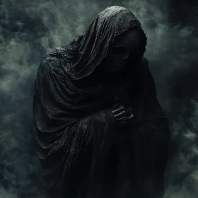 Darkness Embraces the Reaper's Form