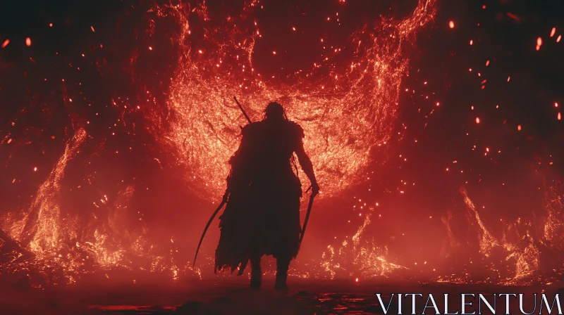 Silhouette in Inferno