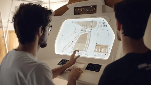 Advanced Architectural Blueprint Interface